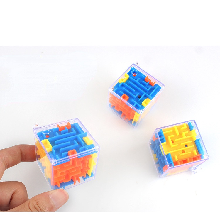 Một Quả Cầu Mê Cung Mini Ngẫu Nhiên. Bộ Đồ Chơi Xếp Hình Giáo Dục Sớm Cho Bé Đi bộ bóng. Khối Mê Cung Xoay