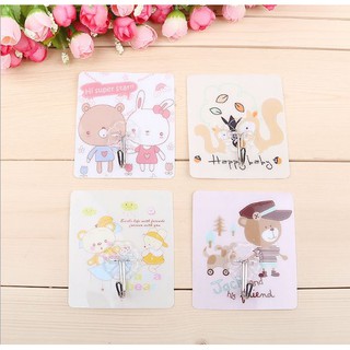 4 cái móc dán treo tường