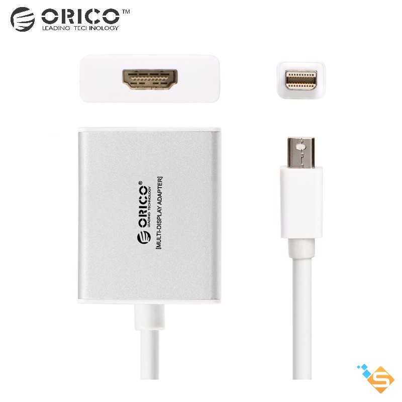 Đầu Chuyển Đổi Mini Display Port Sang HDMI VGA ORICO - Bảo Hành Chính Hãng 1 Năm