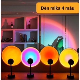Đèn hoàng hôn siêu hót tiktok có mika chuyển đổi 10 màu,đèn led trang trí, sunset chụp ảnh quay video livestream rất đẹp