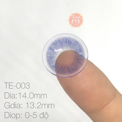 [Tặng Combo 175k] Kính Áp Tròng Tinteye Lens TE-003 Deep Blue