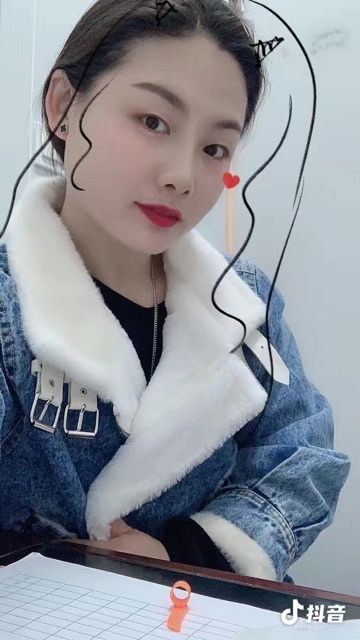 Áo khoác bò lót lông thu đông phong cách hàn quốc thời trang quảng châu cao cấp