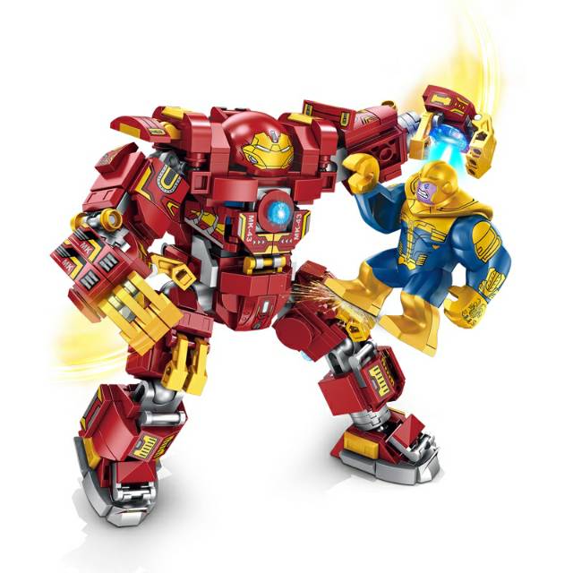 Đồ Chơi Lego Siêu Anh Hùng Marvel Avenger 2002 Endgame Civil Infinity War Ironman