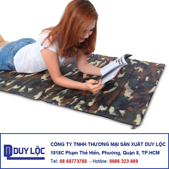 Nệm đệm gấp văn phòng, du lịch xếp gọn 1 người nằm | BigBuy360 - bigbuy360.vn