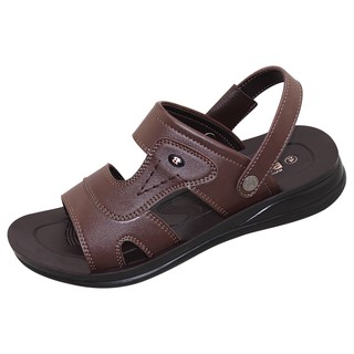 Sandal bita's đế bằng nam - sum.91 nâu