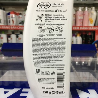 Sữa Tắm Lifebuoy Chăm Sóc Da 250g