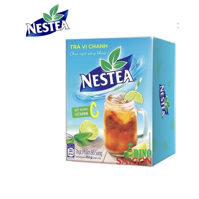 Trà vị chanh- Trà vị hoa quả nestea hộp 120g - 144g - 195g