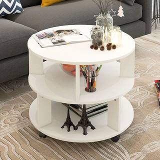 Bàn sofa kiểu dáng đẹp màu trắng IMT 40-3