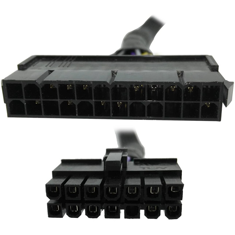 IBM Cáp Chuyển Đổi Nguồn 24 Pin Sang 14 Pin Atx Psu Cho Lenovo Pc Và Servers 12-inch