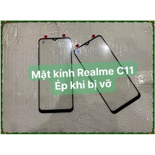 Mặt Kính ép Realme C11/C12/C15 (Keo OCA)
