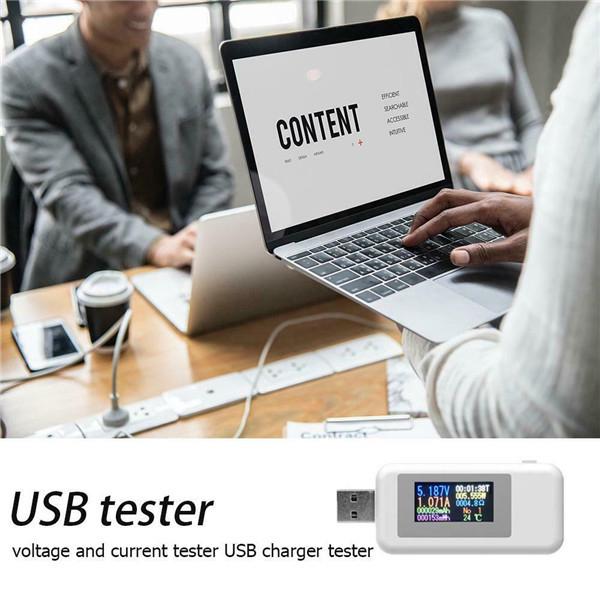 10 in 1 LCD Digital USB Tester Current Voltage Charger Voltmeter Power Detector