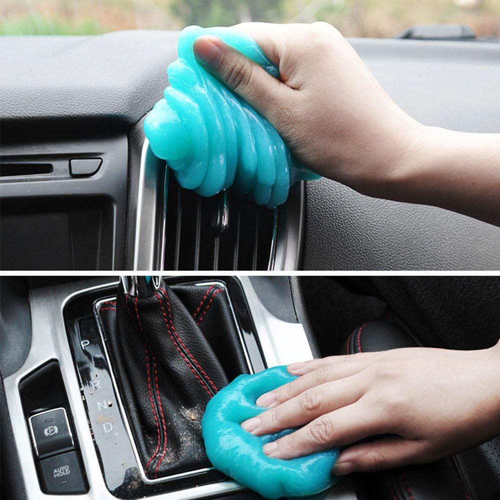 Keo Dán Loại Bỏ Bụi Bẩn Màu Xanh Dương Dễ Thương Chất Lượng Cao Cho Xe Hơi