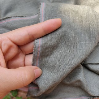 1M LINEN XƯỚC MÀU XANH RÊU