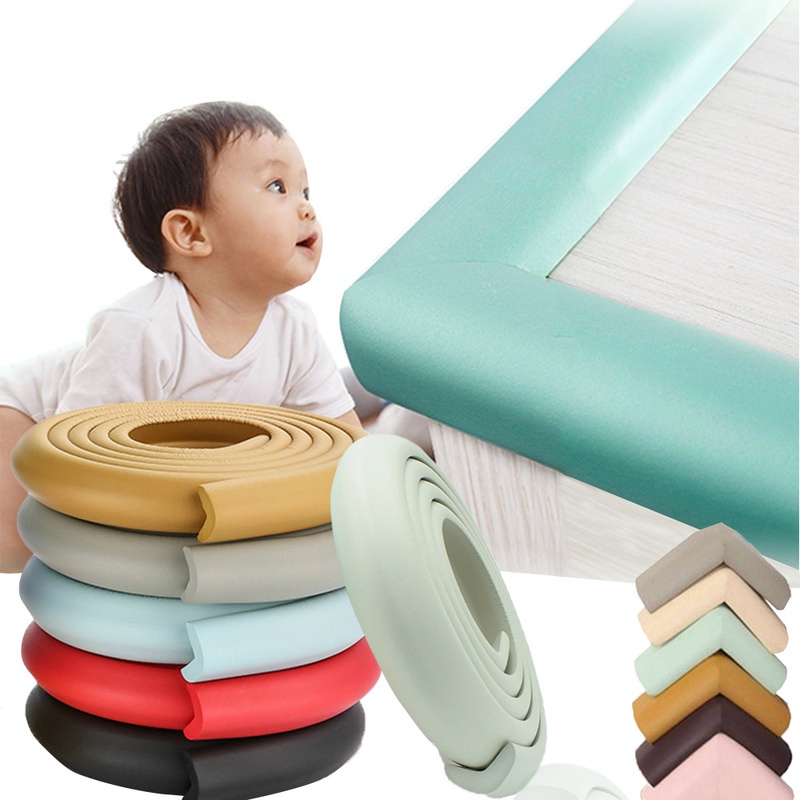 Cuộn Dây Cao Su 2M Bọc Cạnh Bàn Chống Va Chạm Bảo Vệ An Toàn Cho Bé Sự Bảo Vệ