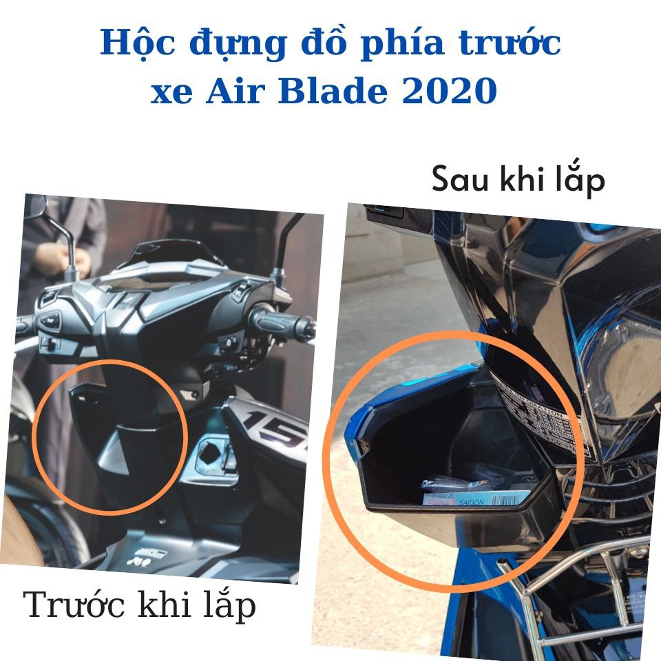 Hộc đựng đồ xe AIRBLADE 2020