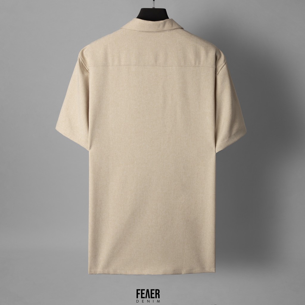 Áo sơ mi nam FEAER DENIM chất linen trơn thoáng tự nhiên BISMAS 3 MÀU | BigBuy360 - bigbuy360.vn