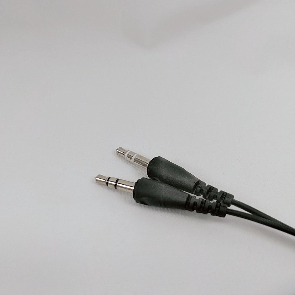 Jack chia tai nghe 3.5mm thành audio và mic để dùng trên máy tính