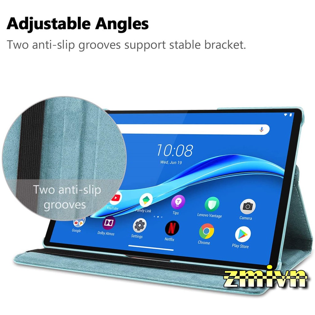 Bao da xoay 360 độ thông minh Lenovo Tab M10 10.1inch Gen 2 TB-X306X