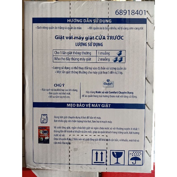 BỘT GIẶT OMO MATIC CHUYÊN DỤNG -9kg