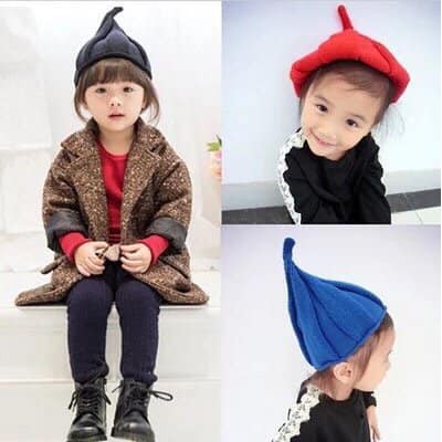 sỉ 10 mũ len củ tỏi ( trộn màu )