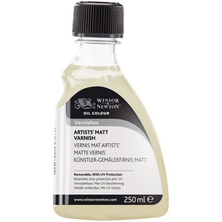 Véc ni Mờ Winsor & Newton Artists' Matt Varnish bảo vệ tranh Sơn dầu và Acrylic 250ml