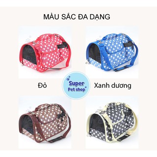 (M10) Túi vận chuyển chó mèo tiện lợi, chắc chắn 3 size S M L