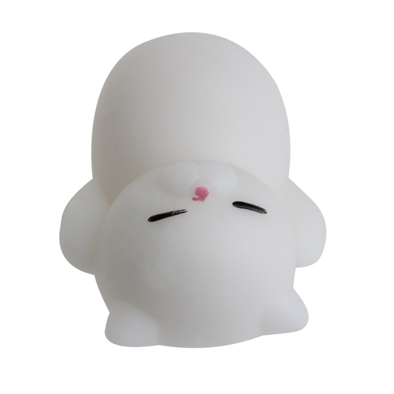 Đồ chơi bóp hình con mèo bằng silicone mềm giúp giảm căng thẳng