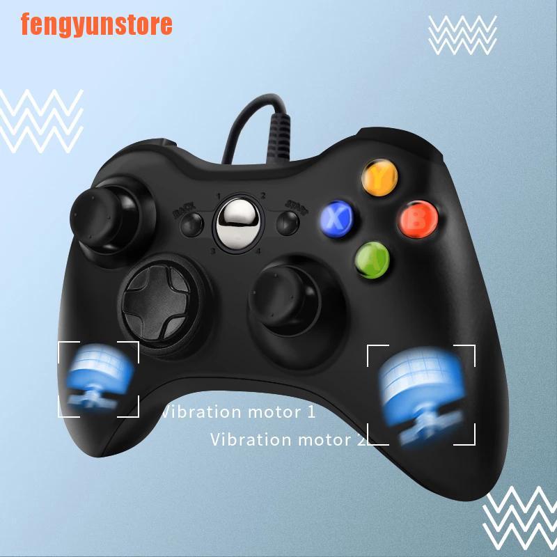 【tin】USB Wired Gamepad Joystick Official Microsoft PC Controller For Windows 7