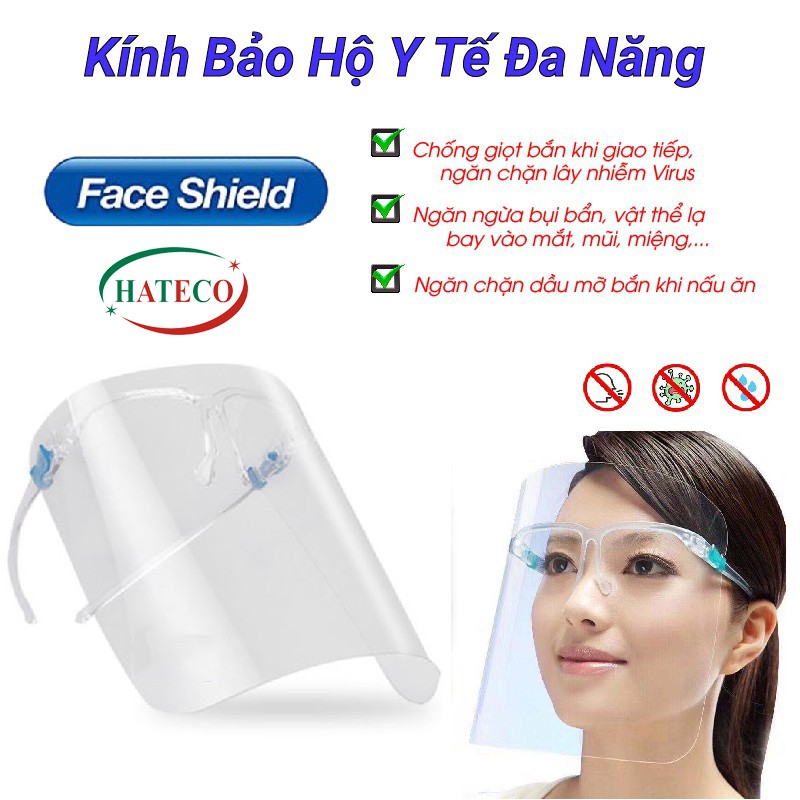 Kính Bảo Hộ Y Tế Đa Năng Phòng Chống Giọt Bắn - Kính chống giọt bắn có gọng