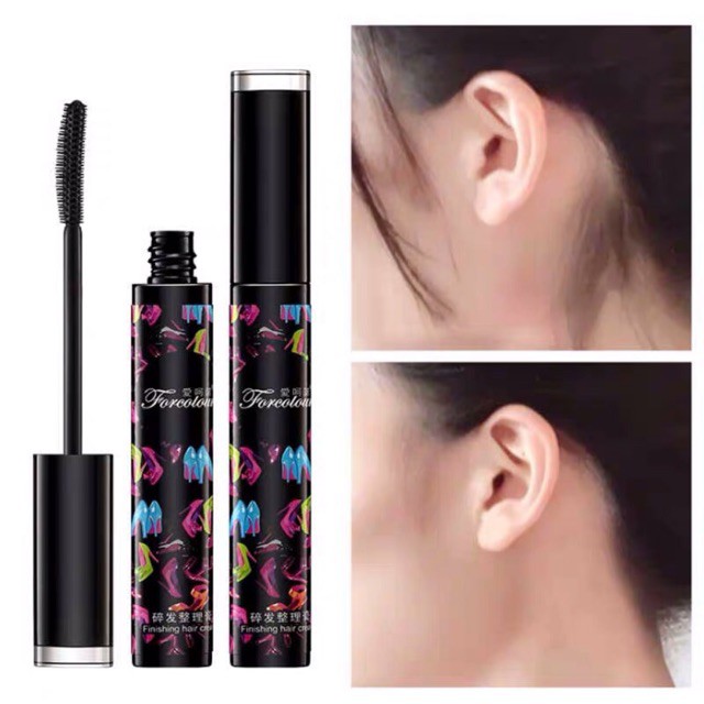 Mascara chải tóc tạo kiểu tóc đẹp vuốt tóc con gọn vào nếp phụ kiện mini