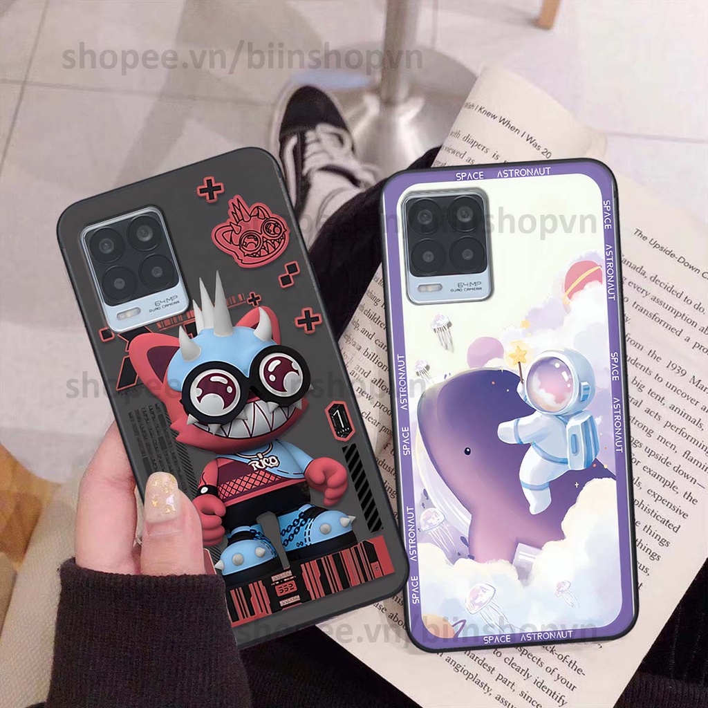 Ốp Realme 8 phi hành gia vũ trụ space.x siêu đẹp, thời trang