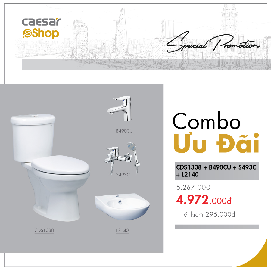 Combo sản phẩm CDS1338+L2140+B490CU+S493C