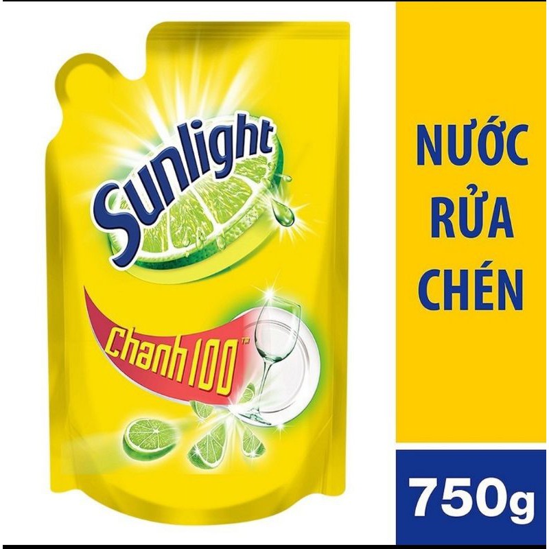 Nước rửa chén Sunlight túi 750g