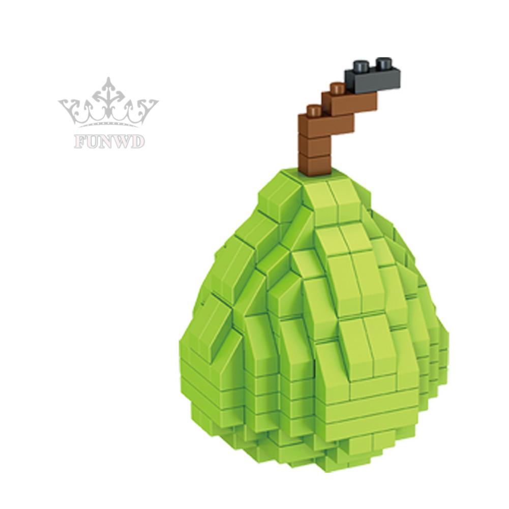 Bộ Đồ Chơi Lego Lắp Ráp Hình Trái Cây Mini Chất Lượng Cao Dành Cho Bé