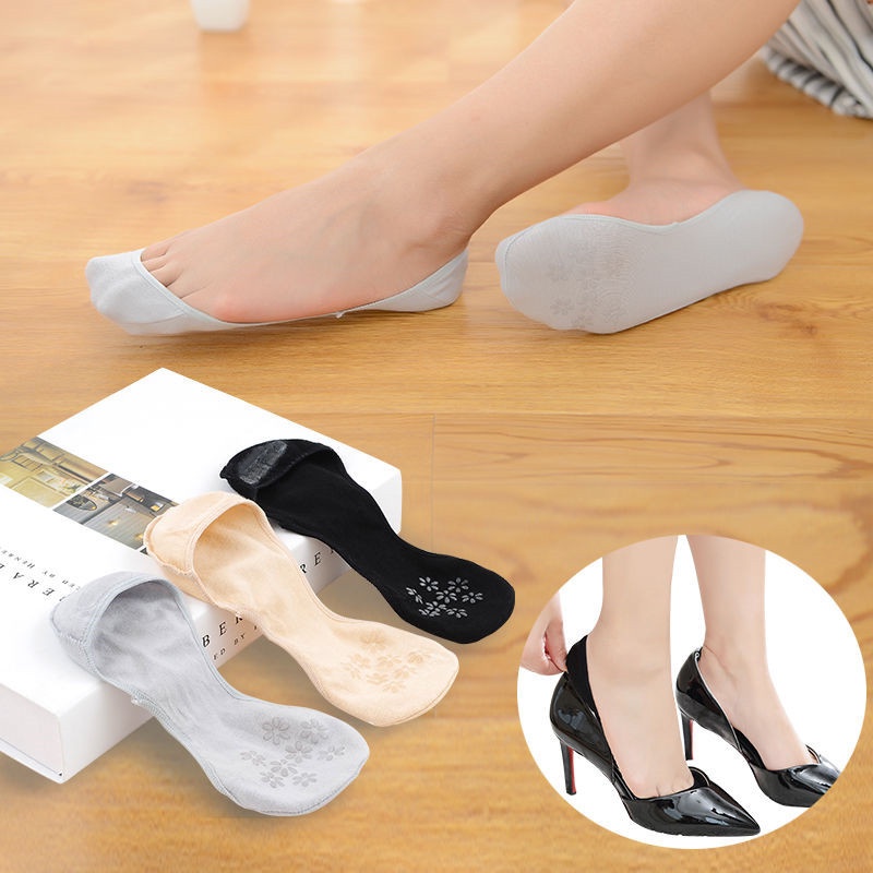 Vớ Cotton Mềm Cổ Thấp Thoáng Khí Thời Trang Mùa Hè Chất Lượng Cao