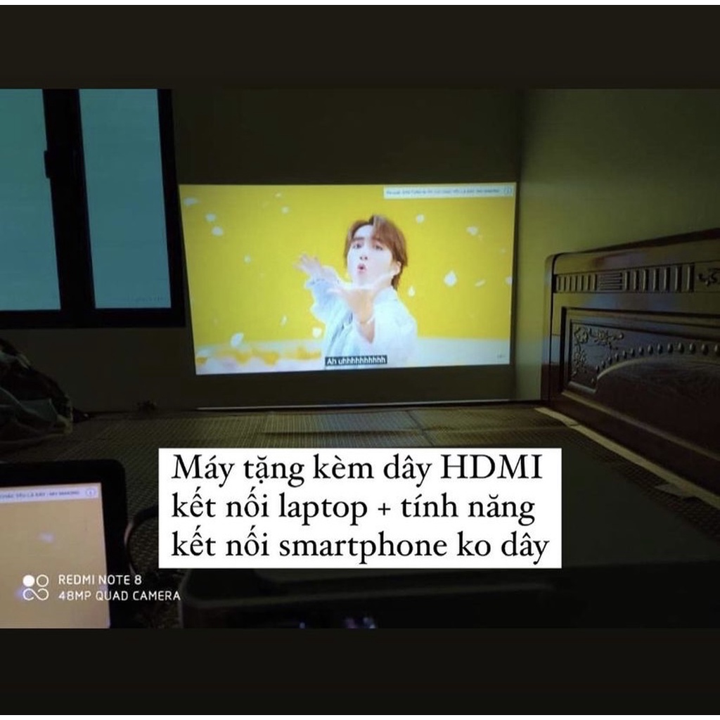 Máy chiếu mini HD kết nối Smartphone