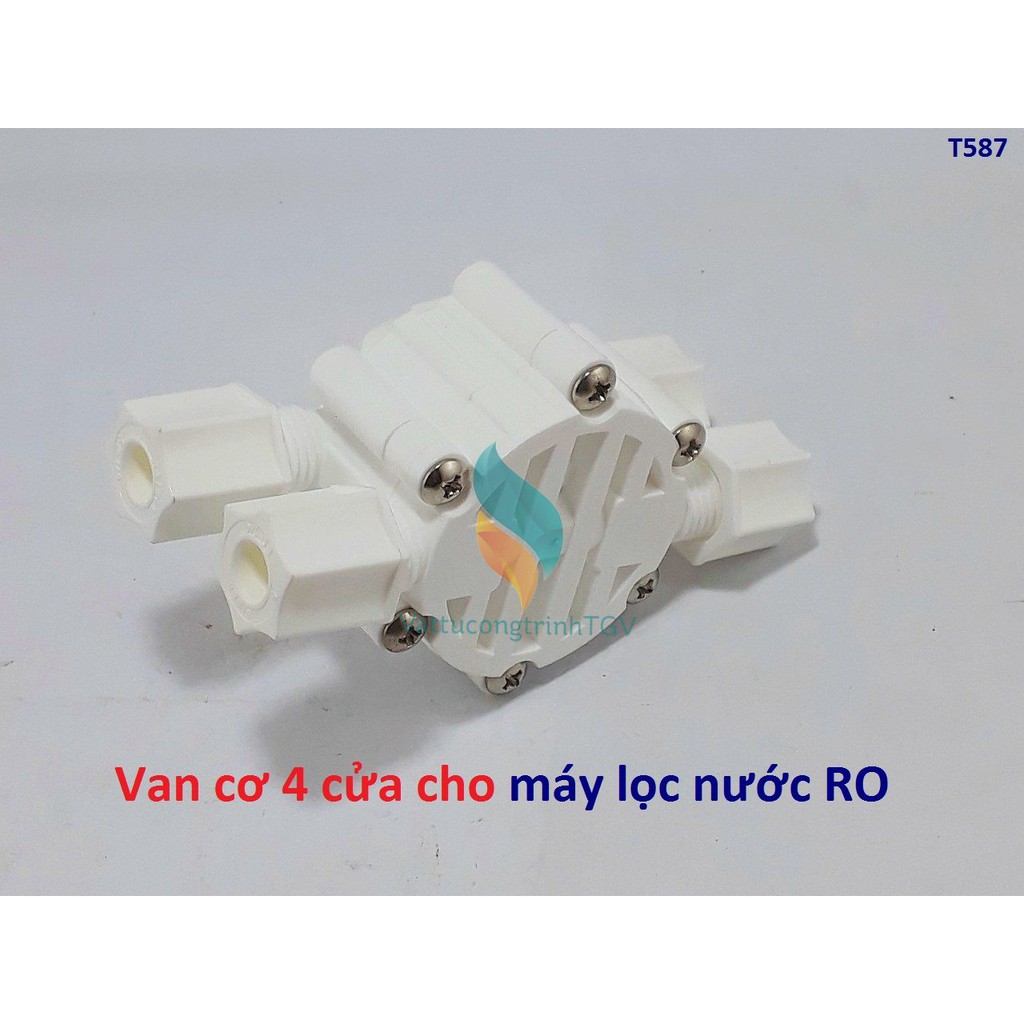 Van cơ 4 của cho máy lọc nước