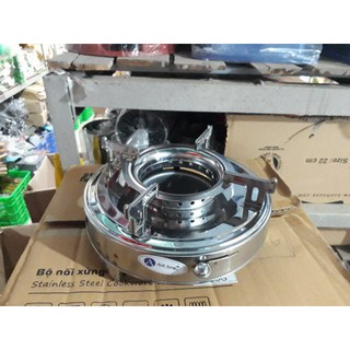 Bếp cồn inox cao cấp có chắn gió