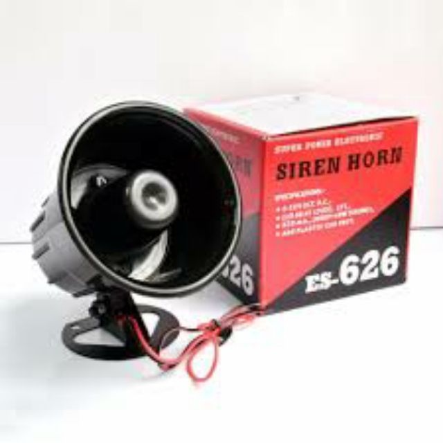 Còi hú Siren horn 12V/ 24V