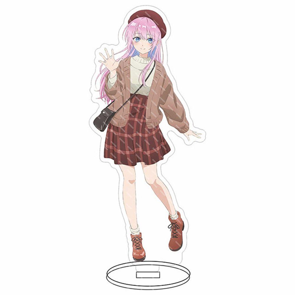 LILYES Collection Anime Figure Stand Double Sided Acrylic Plate Shikimori is Not Just a Cutie Desk Decor Transparent Acrylic Stand Model Toys Cartoon Manga Characters Acrylic Display Stand