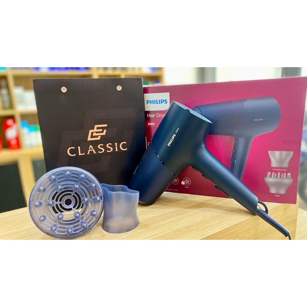 Máy sấy tóc ion Philips BHD500 và Philips BHD510 thay thế cho Philips HP8232 HP8233 BHD300 BHD350