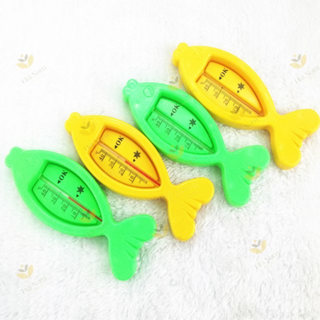 Cá đo nhiệt độ nước tắm