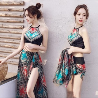 Bikini 3 Mảnh Đồ Bơi Nữ Chống Nắng Upf 50+