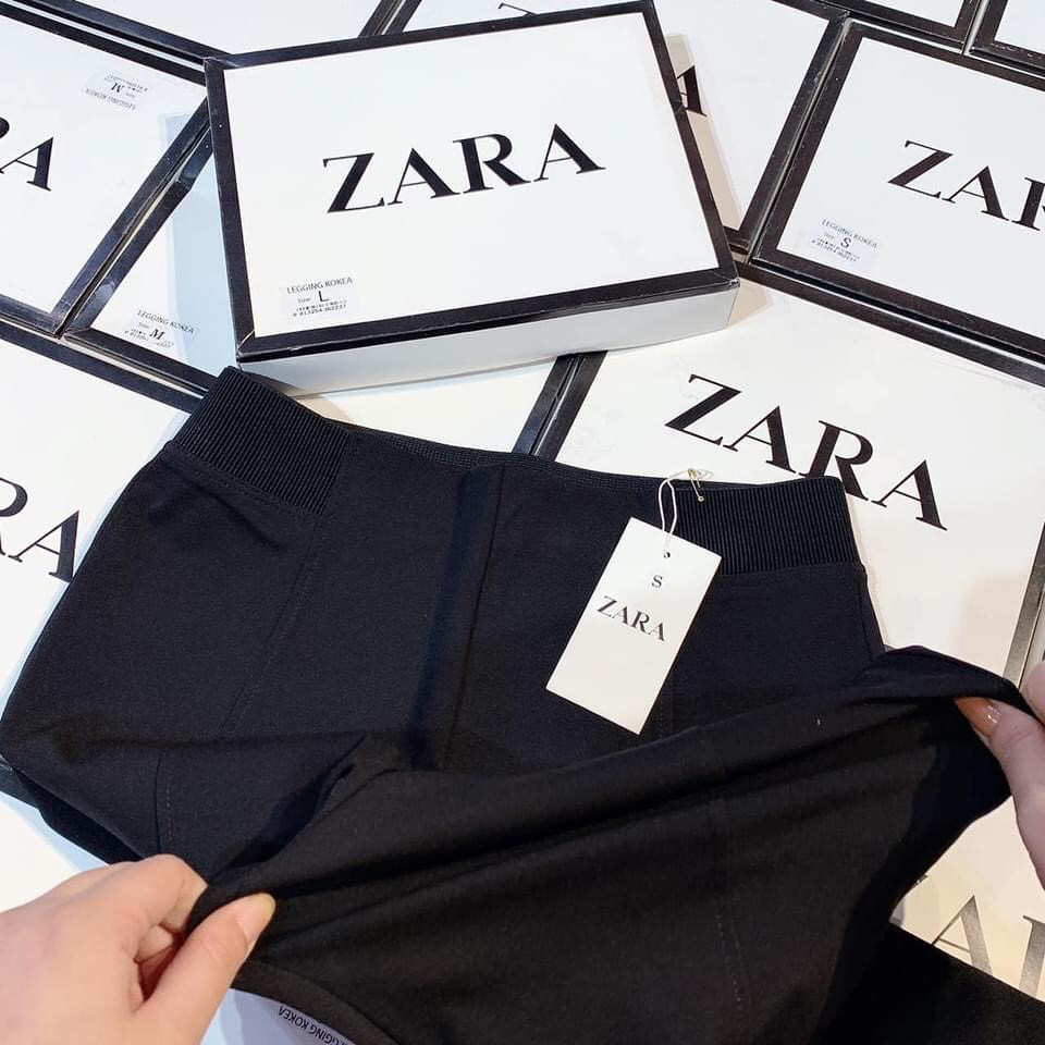 Quần legging hộp zara