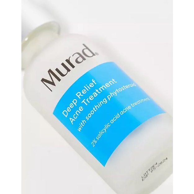Serum chấm mụn cao cấp Murad Deep Relief Acne Treatment - Giảm mụn trứng cá, mụn nhọt sưng đỏ