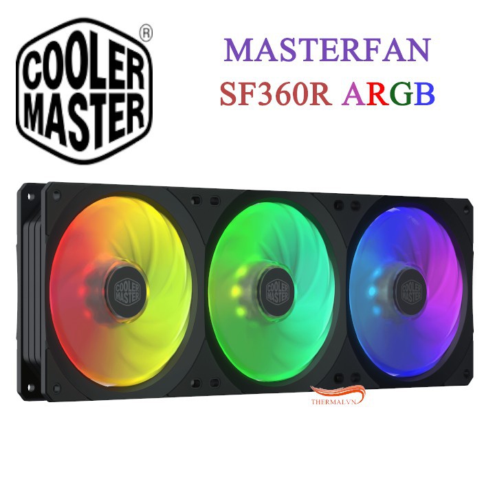 Quạt Fan tản nhiệt Cooler Master MASTERFAN SF360R ARGB