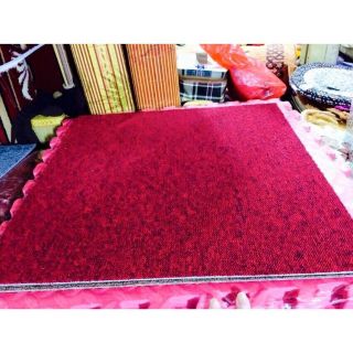 Combo 6 tấm thảm nỉ đế cao su (50×50)