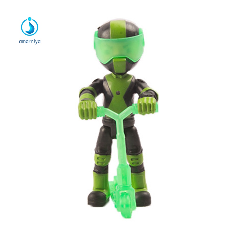 Bộ 11 mô hình nhân vật phim Ben 10 Heatblast Humongousaur bằng PVC