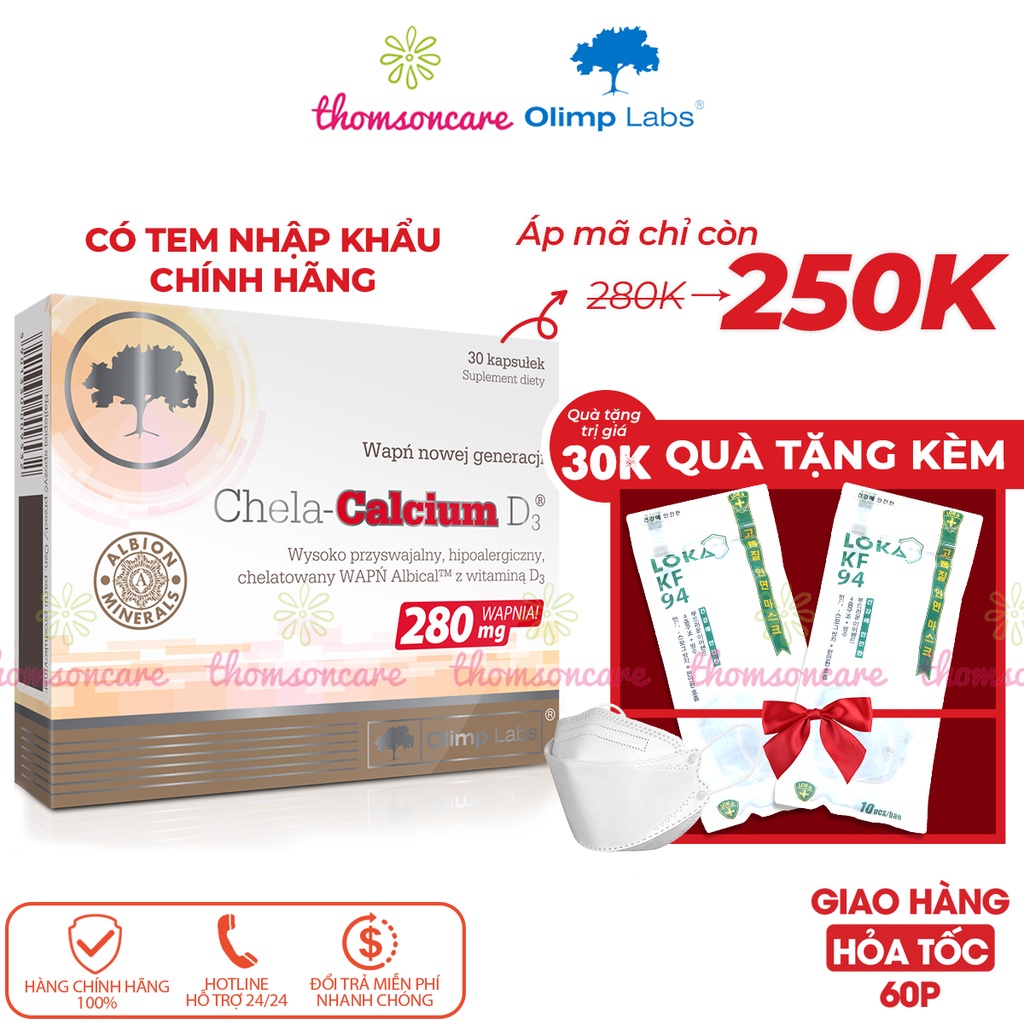 Bổ sung Canxi cho bà bầu Chela Calcium D3 - calci hữu cơ, dễ hấp thu, không gây táo bón, nhập khẩu chính hãng