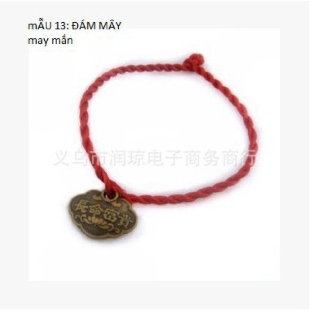 Vòng tay đỏ may mắn. | BigBuy360 - bigbuy360.vn